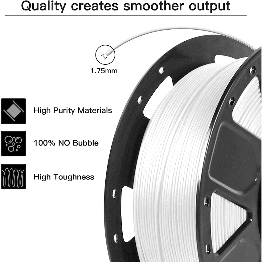Creality Devices Ender PLA Filament - White (1kg)