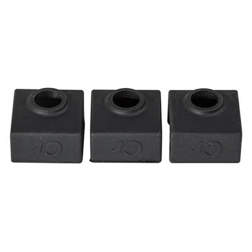 Creality Devices Heating Block Silicone Cover (23x23x17.5xT1.5) - Black