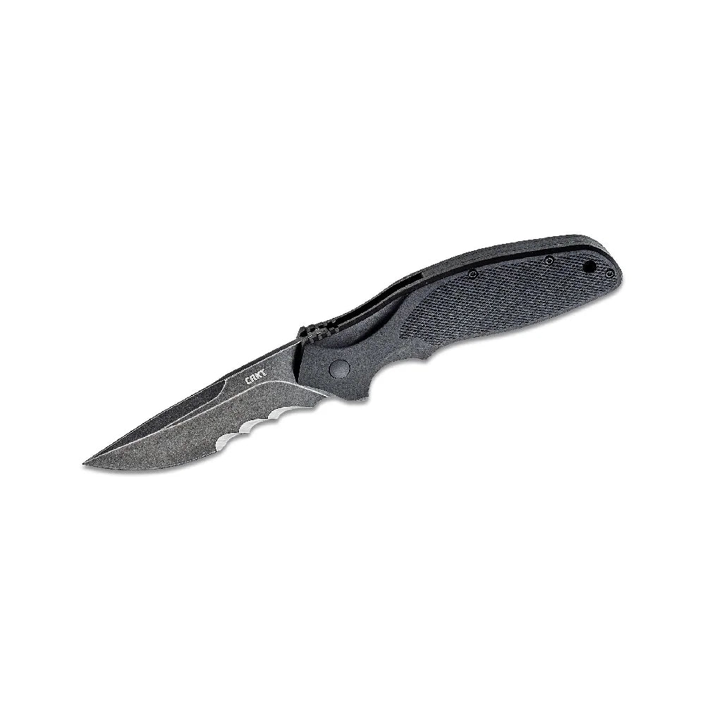 CRKT Crkt-shenanigan Blk Half Serr-K800KKP