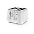 Delonghi Ballerina 4 Slice toaster (Opaline White) - CTD4003.W