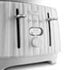 Delonghi Ballerina 4 Slice toaster (Opaline White) - CTD4003.W