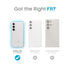 Speck Presidio Perfect Clear Case - Samsung Galaxy S24 - Clear