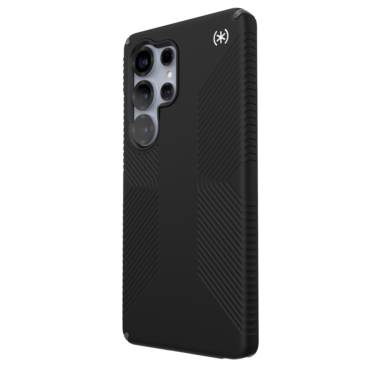Speck Presidio2 Grip Case - Samsung Galaxy S25 Ultra - Black & Slate Grey