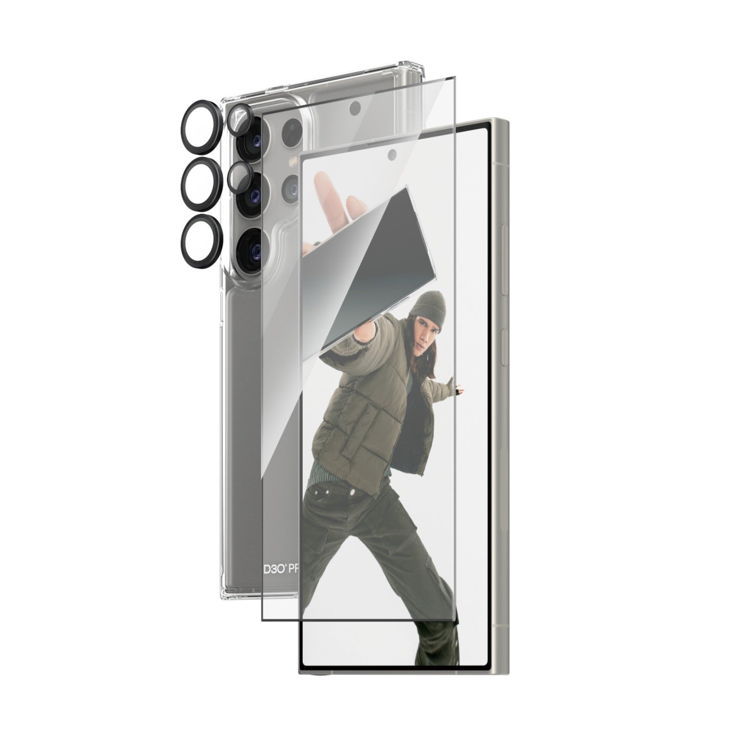 PanzerGlass 3-In-1 Protection Bundle - Samsung Galaxy S24 Ultra