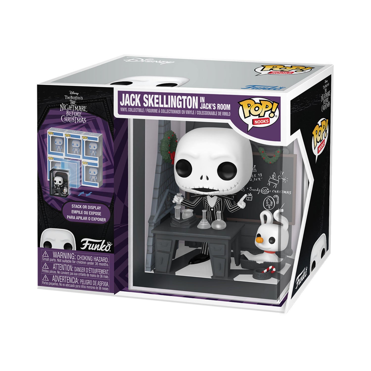 Funko Pop! Nooks: Disney Tim Burtons The Nightmare Before Christmas - Jack Skellington In Jacks Room