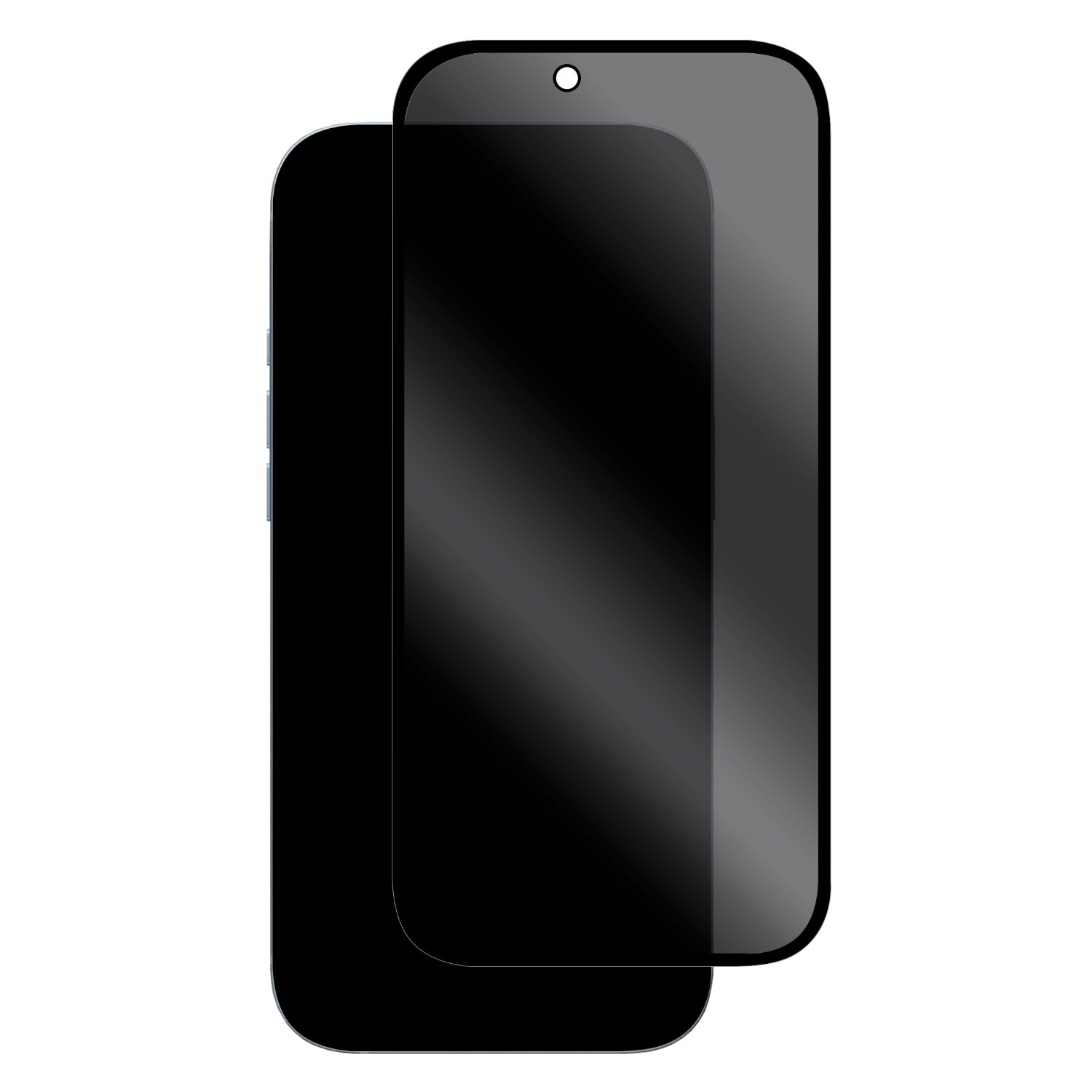 Body Glove Privacy Tempered Glass Screen Protector - Apple iPhone Air - Black Border