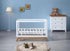 Acrylic Baby Cot INCLUDING Mattress