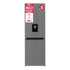 Defy 348L Satin Metallic Eco Combi Fridge with Water Dispenser - DAC645