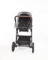 3 IN 1 Emerald Pu Leather Black On Black Plus Pu Nappy Bag