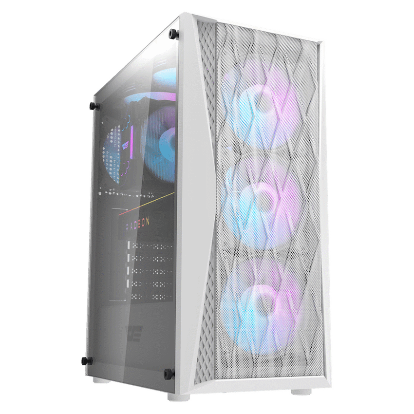 Dark Flash darkFlash DK352 ATX Computer Case - White