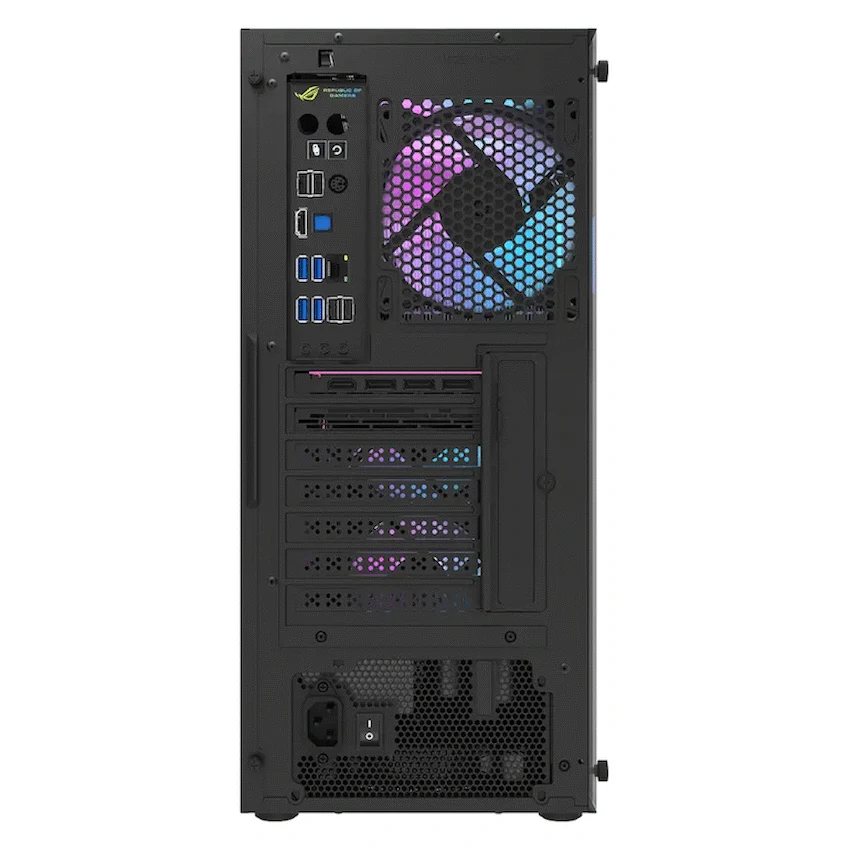 Dark Flash Devices darkFlash Computer Case DK352 Plus - Black (with 4 ARGB Fans)