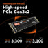 Dato Devices DATO DP700PRO NVME M.2 2280 - 256gb