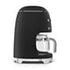 Smeg Black Retro Filter Drip Coffee Machine - DCF02BLMEU