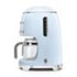 Smeg 1.25L Pastel Blue Retro Drip Filter Coffee Machine - DCF02PBSA