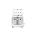 Smeg Retro White Drip Filter Coffee Machine - DCF02WHEU