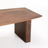 AGRA 120x60cm SOLID WOOD COFFEE TABLE-LIGHT BROWN
