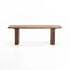 AGRA 120x60cm SOLID WOOD COFFEE TABLE-LIGHT BROWN