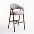 ALORA WOODEN BARSTOOL - LATTE