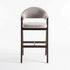 ALORA WOODEN BARSTOOL - LATTE