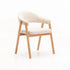 ALORA WOODEN DINING CHAIR - NATURAL LEG