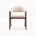ALORA WOODEN LEG DINING CHAIR - WALNUT LEG