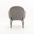 AMELIA TEXTURED FABRIC CHAIR