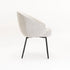 ARIA FABRIC DINING CHAIR - CREAM