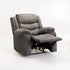 BAZ FABRIC ARMCHAIR RECLINER - GREY