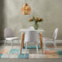 BETTY WOODEN LEG DINING TABLE