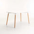 BETTY WOODEN LEG DINING TABLE