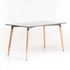 BETTY WOODEN LEG DINING TABLE