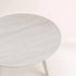 CARA 120cm ROUND STONE TOP DINING TABLE