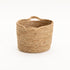 CATTAIL LEAF BASKET PLANTER K464 - NATURAL