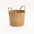 CATTAIL LEAF BASKET PLANTER K464 - NATURAL