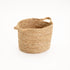 CATTAIL LEAF BASKET PLANTER K464 - NATURAL