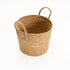 CATTAIL LEAF BASKET PLANTER K464 - NATURAL