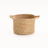 CATTAIL LEAF BASKET PLANTER K464 - NATURAL