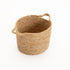 CATTAIL LEAF BASKET PLANTER K464 - NATURAL