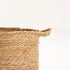 CATTAIL LEAF BASKET PLANTER K464 - NATURAL