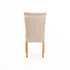 CHESTERFIELD FABRIC DINING CHAIR