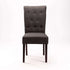 CHESTERFIELD FABRIC DINING CHAIR