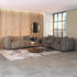 CHLOE FABRIC 2 SEATER COUCH