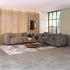 CHLOE FABRIC 3 SEATER COUCH