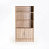 CYRUS 2 DOOR 3 SHELF BOOKCASE