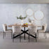 DAL DANISH OVAL SOLID WOOD DINING TABLE
