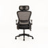 DELUXE HIBACK OFFICE CHAIR OF580 - BLACK