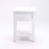 DINA WHITE 1 DRAWER PEDESTAL