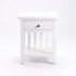 DINA WHITE 1 DRAWER PEDESTAL