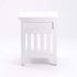 DINA WHITE 1 DRAWER PEDESTAL