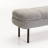 EDEN TEXTURED FABRIC OTTOMAN